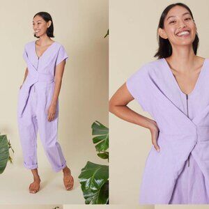 Rujuta Sheth Venus Wrap Jumper in Lilac